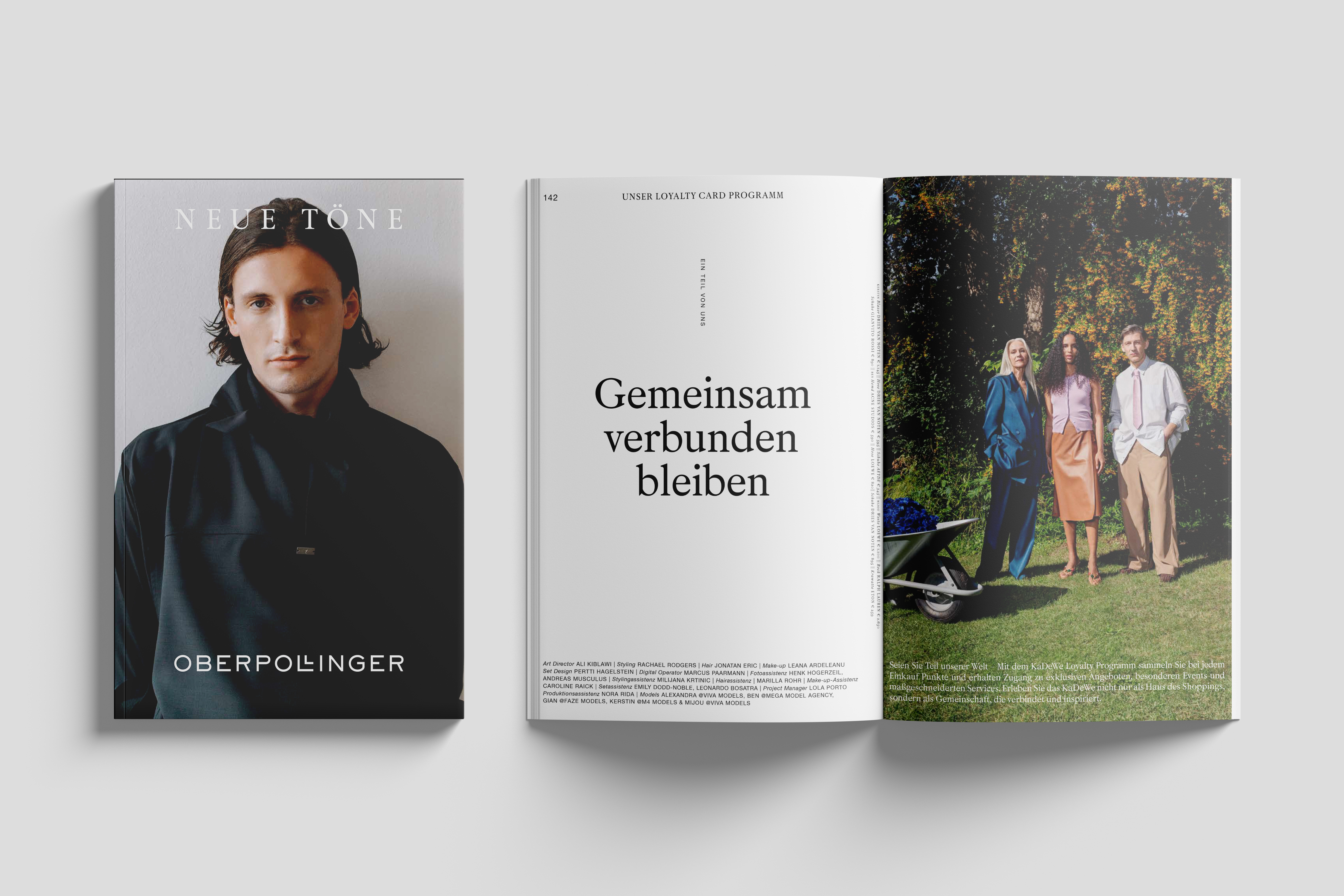 Loyalty magazine mockup