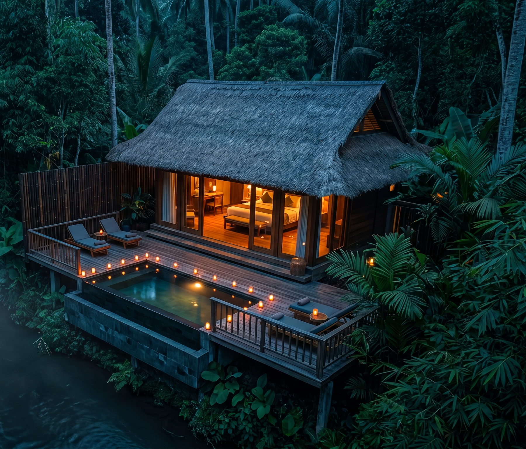 Soul Solo location, Bali jungle